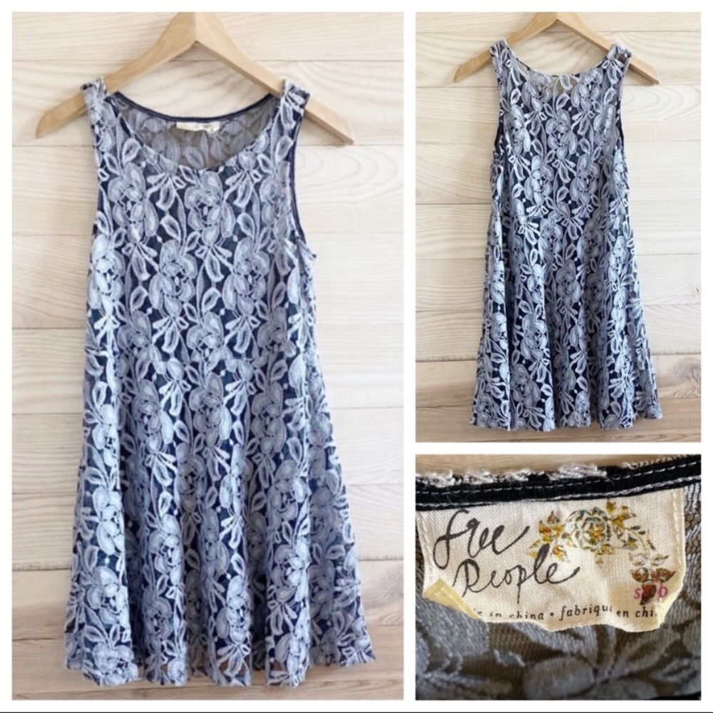 3 for $50🎉 Free people lace swing dress
